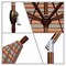 California Umbrella 7.5' Bronze Aluminum Market Patio Umbrella, Sunbrella Gateway Blush 194061338162 - alternate 3